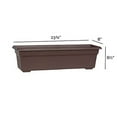thumbnail image 3 of Root & Vessel Countryside Flower Box, Brown, 24", 3 of 7