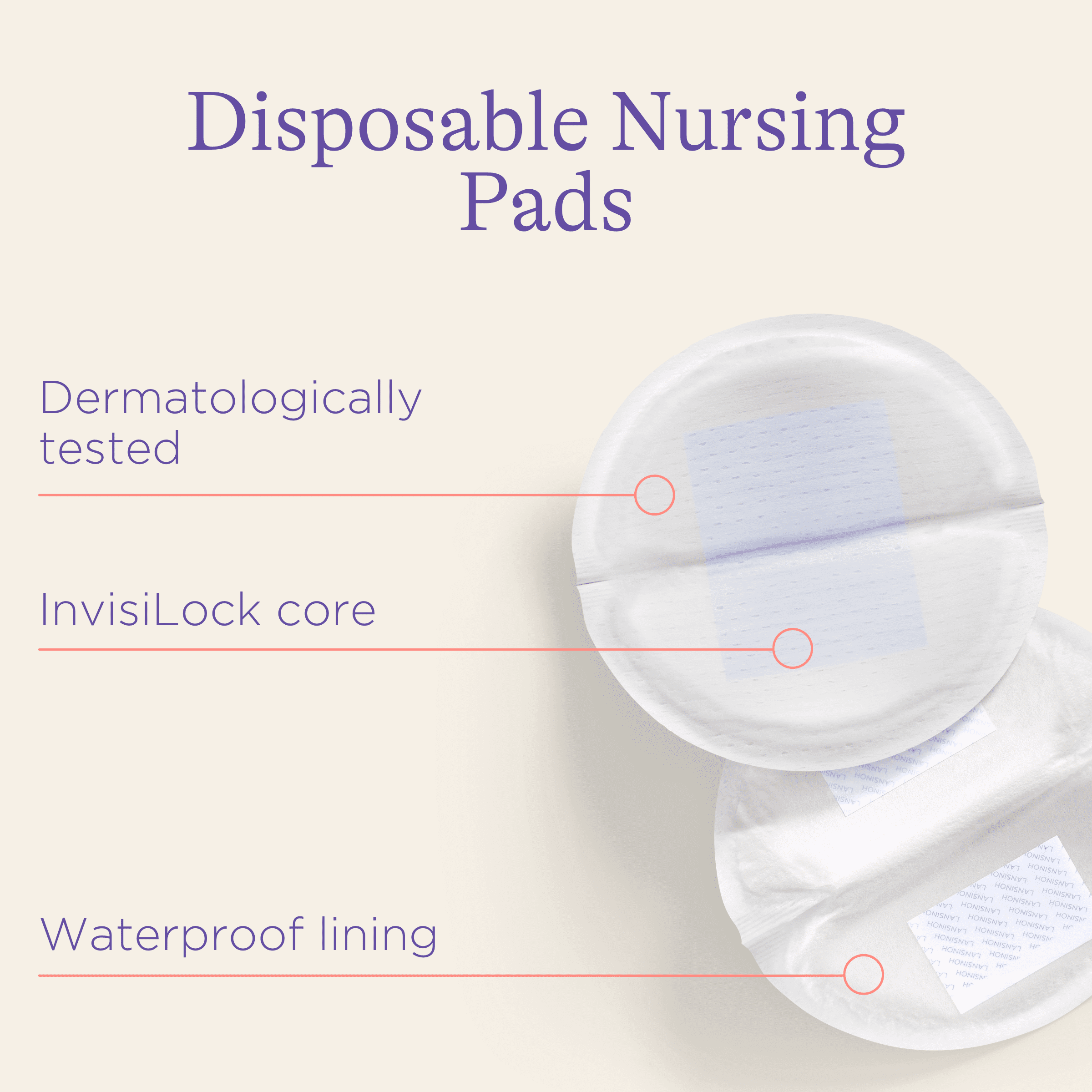 Lansinoh Disposable Nursing Pads – Bebeang Baby