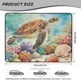 thumbnail image 7 of KUIFORTI Turtle Sea Universal Car Trunk Mat Trunk Protective Mat Vehicle Interior Decoration Accessories Easy to Clean Scratch-Proof for Daily Driving & Travel Use, 7 of 7