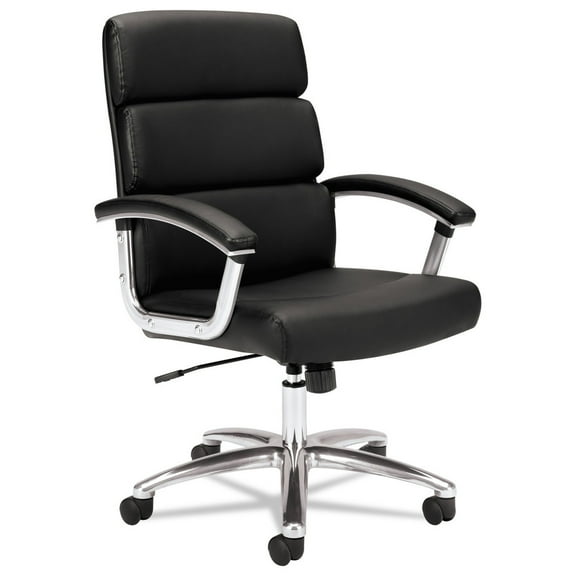 HON Traction High-Back Executive Chair, with Fixed Arms, in Black (HVL103)