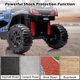 thumbnail image 4 of Coche eléctrico infantil UTV 12V para niños 3-8 años – Mando a distancia, luces LED, suspensión de resorte, puerto AUX, cinturón de seguridad – Azul, 4 of 8