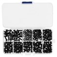 thumbnail image 1 of Spring Washer, Nut  Assortment Kit High Hardness Wear Resistance 300Pcs  For Mechanical Maintenance, 1 of 8