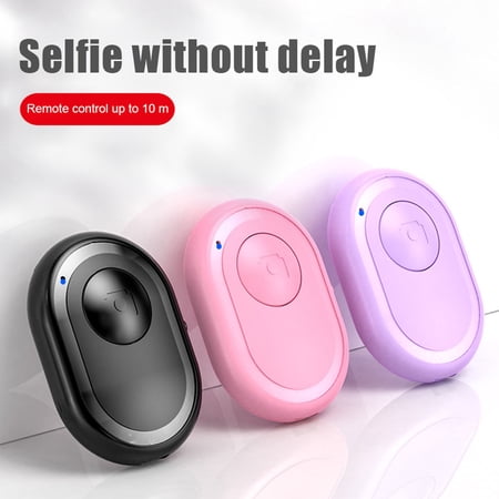 Deyuer Mini Bluetooth-compatible Remote Control Universal Long Distance Camera Phone Self-timer Trigger Wireless Controller for Photography for Android/for iOS