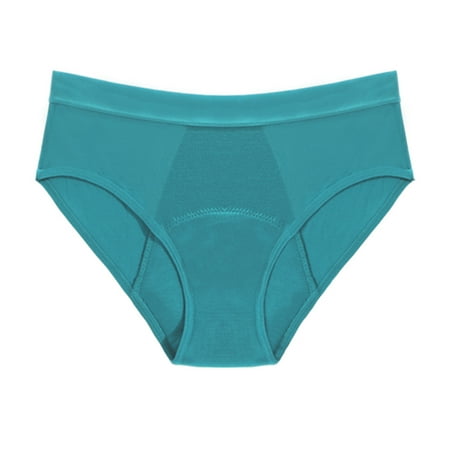 

Entyinea Women s Cotton Bikini Brief Underwear Seamless Breathable Underwear Invisible Hipster Thongs Mint Green S