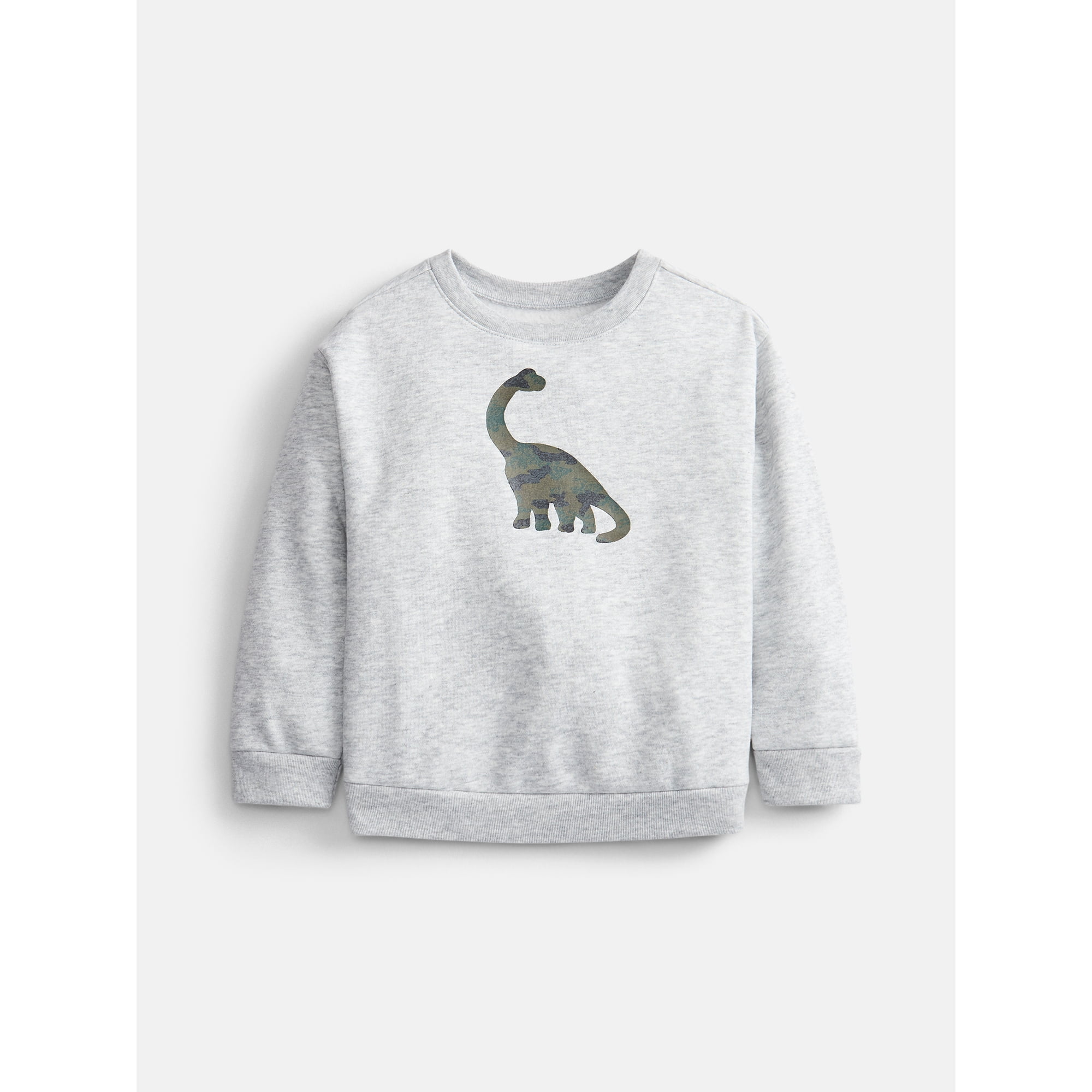 Wonder Nation Baby & Toddler Fleece Crewneck Sweatshirt, Sizes 6M-5T