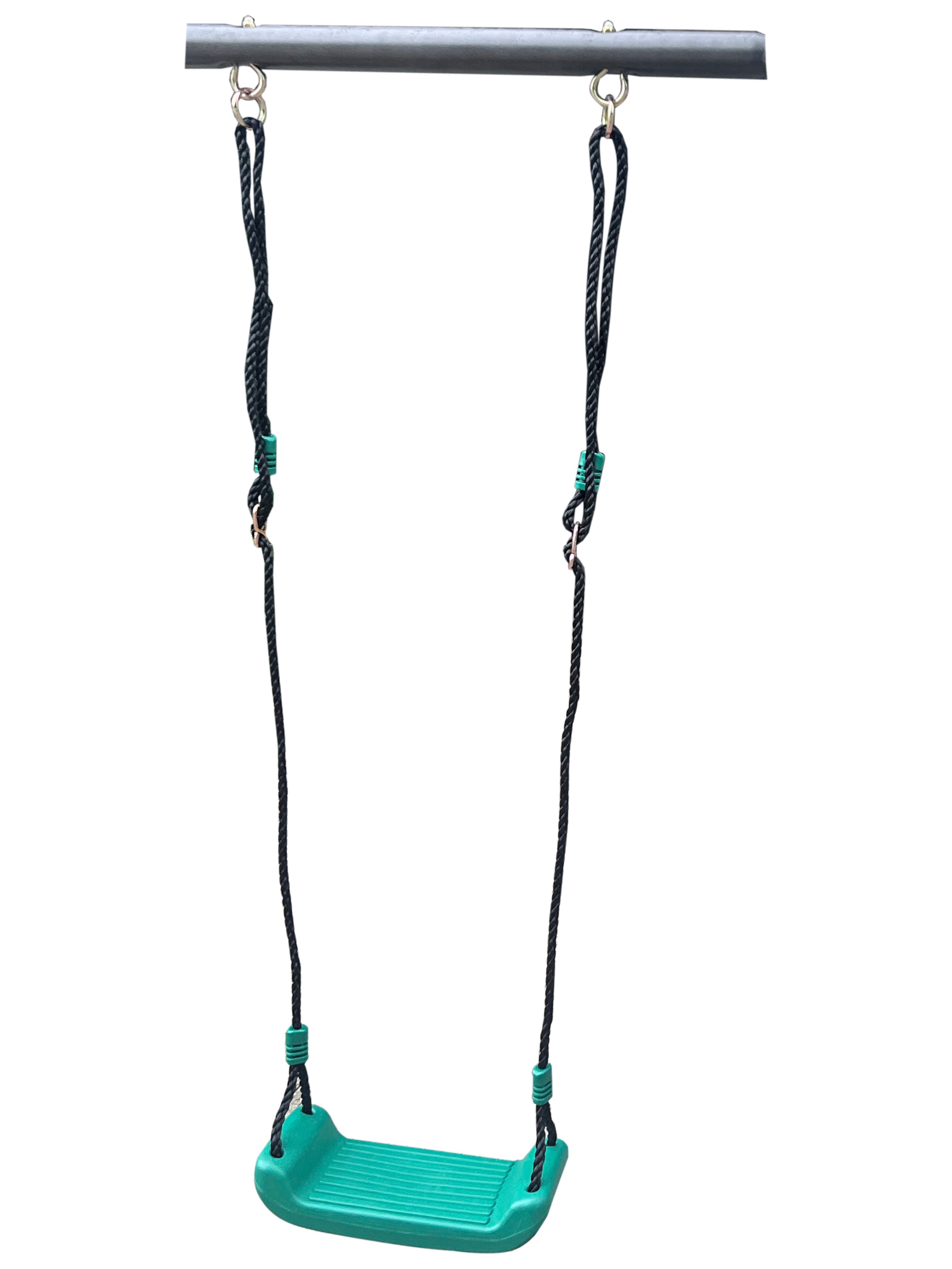 Interesting 4 in 1 Swingset with Net Swing and Face to Face Metal Plastic Safe Swing Seat,Heavy Duty Rustproof A-Frame Metal Outdoor Swing Set for Backyard,550lbs