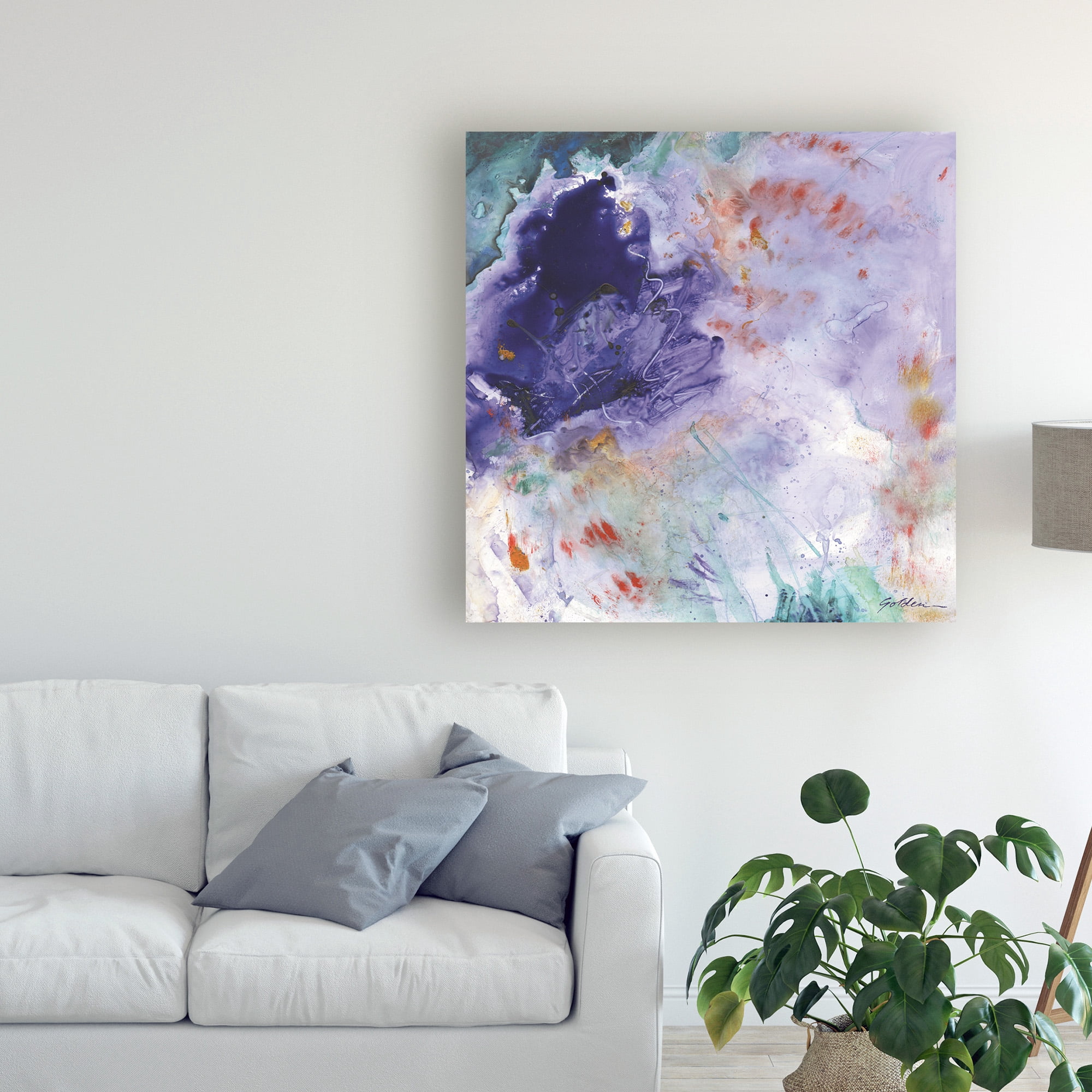 Trademark Fine Art 'Hello Birdie' Canvas Art by Mindy Lacefield