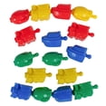 thumbnail image 1 of Juego de bloques de unión LEARNING ADVANTAGE Transportation 36 piezas, 1 of 8