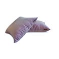 thumbnail image 4 of Funda de cojín decorativa HomeCentric en color crema y morado (paquete de 2), 65 x 65 cm (26 x 26 pulgadas). Funda de almohada de seda lisa para sofá, hotel, sala de estar y dormitorio. Estilo, 4 of 4