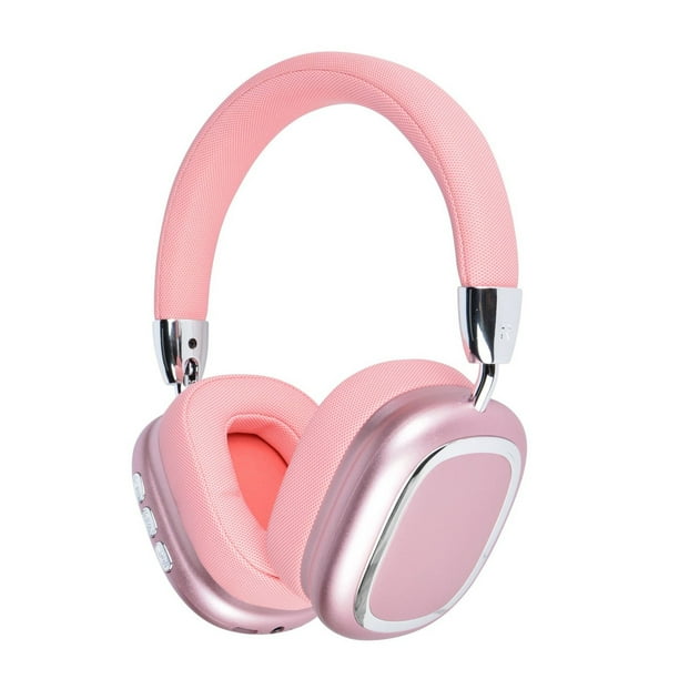 B35 Auriculares Bluetooth Inalámbricos Estéreo Reducción de Ruido Esponja Plegable Nuevo Modelo Privado Auriculares B35 supraaurales Bluetooth Rosa