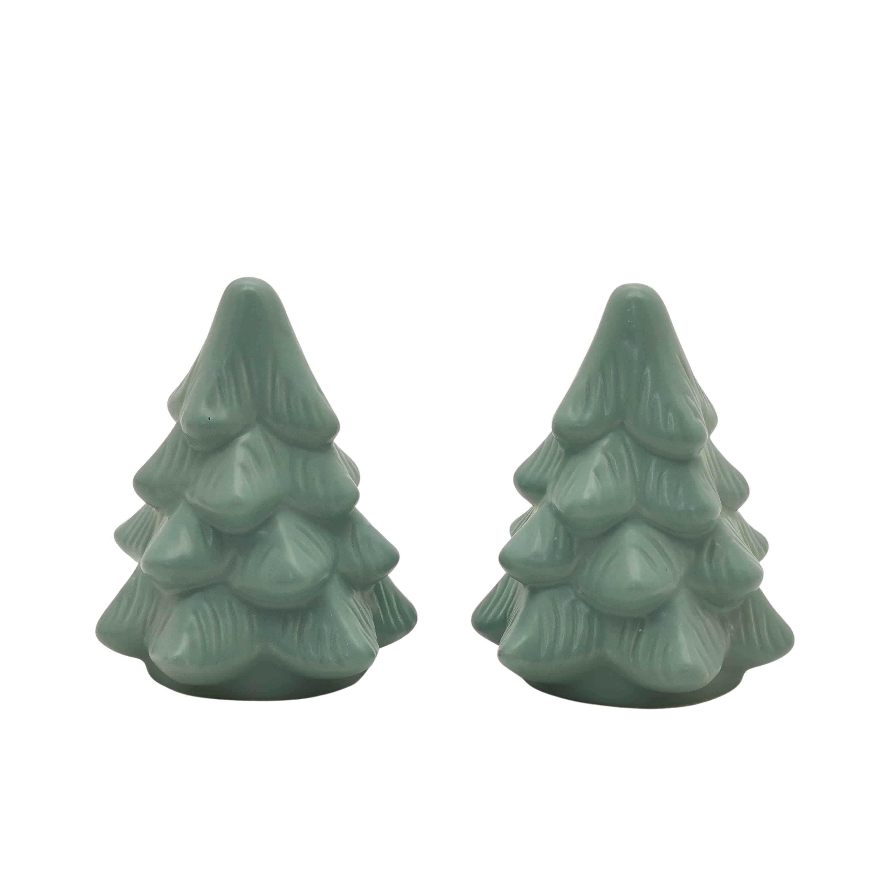 Stoneware Tree salt and pepper shaker