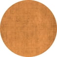 thumbnail image 1 of Ahgly Company Indoor Round Oriental Orange Industrial Area Rugs, 6' Round, 1 of 4