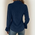 thumbnail image 6 of Njagoc3 Women Business Casual Tops Long Sleeve Blouse Button down Work Shirts Dressy Tops Summer Fall Fashion 2026, 6 of 6