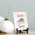 thumbnail image 2 of Work Succs Table or Counter Sign with Easel Stand, 6" x 8", 2 of 4