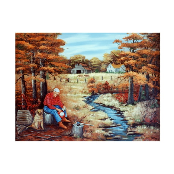 Trademark Fine Art 'Autumn Blessings' Canvas Art by Arie Reinhardt Taylor