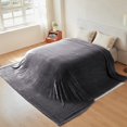 thumbnail image 4 of Manta de forro polar extragrande COOVA, 305 x 305 cm, color gris oscuro, 4 of 6