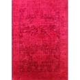 thumbnail image 1 of Ahgly Company Indoor Rectangle Mid-Century Modern Red Oriental Area Rugs, 5' x 8', 1 of 6