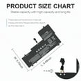 thumbnail image 4 of New 53Wh L15M4PC2 Battery For Lenovo Yoga 710-15ISK 710-14IKB 710-15IKB L15L4PC2, 4 of 11