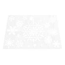 MLINS  Snowflake Stencils for Crafts Reusable Decorations Christmas Indoor White