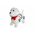 thumbnail image 1 of Black & White Dog Bounce & Ride-on Inflatable Hopper Toy with Pump, 1 of 7