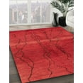 thumbnail image 2 of Ahgly Company Indoor Rectangle Abstract Red Oriental Area Rugs, 4' x 6', 2 of 6