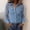 Light Blue, variant on Womens Tops Long Sleeve V Neck Nylon,Spandex Shirt Trendy Blouses Dressy Casual Vacation Clothes Light Blue,S