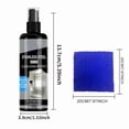 thumbnail image 3 of Vadktai 3-in-1 Stainless Steel Cleaner Polish Spray 100ml With Microfiber Cloth Removes Grease Grime For Appliances Stoves And Sinks, 3 of 9