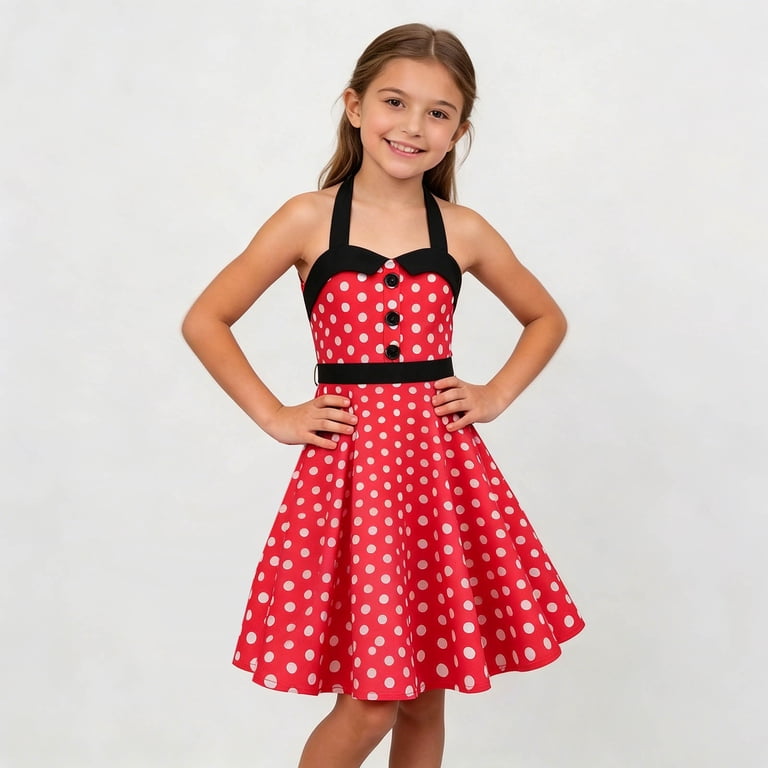 cute red birthday dress ATOGUTA Dresses for Teens A Line Ruffle Tank Dresses Summer Outfits Size 4T-13, Size:24m JC-Kids Long Dress A-Line Princess Sweetheart Sleeveless But this is not