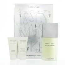 L'EAU D'ISSEY POUR HOMME by Issey Miyake 3 PIECE GIFT SET - 4.2 OZ EAU DE