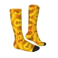 thumbnail image 3 of Fotbe 3D Sunflowers print Women's Men's Novelty Crew Socks Cotton Socks Knee High Socks for Walking,Running,Nurses,Pregnancy, 3 of 9