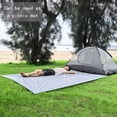 thumbnail image 3 of Ultralight Tent Footprint Waterproof Camping Tarp Mat Picnic Blanket Ground Sheet for Backpacking Hiking Beach, 3 of 6