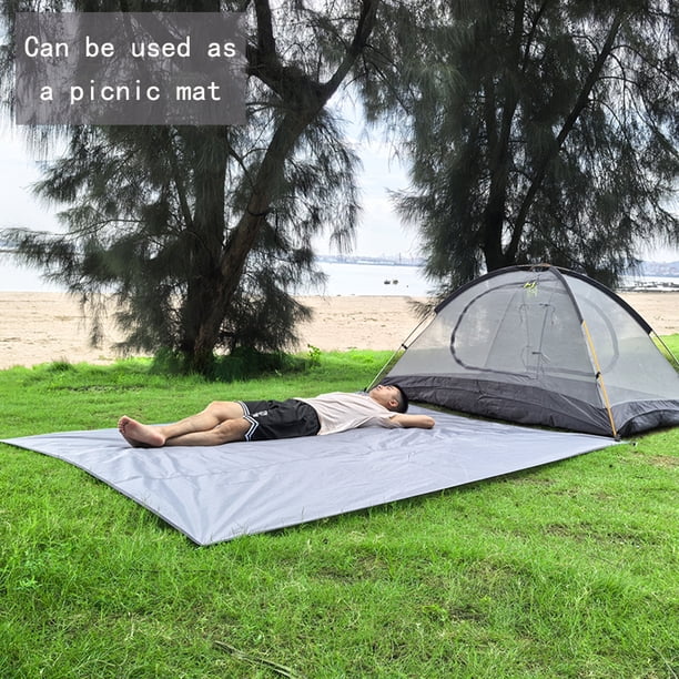 Tarp Lightweight Tent Footprint Tent Footprint Ground Sheet Waterproof Tent  Footprint Ultralight, 210D Fabric, With Grommets