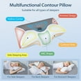 HOMCA Cervical Pillow Memory Foam Adult Pillows Contour Memory Foam