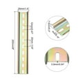 thumbnail image 2 of DIN Rail Slotted Iron Mounting Guide 8 Inch x 1.4 Inch x 0.3 Inch Iridescent 4 Pcs, 2 of 4