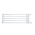 thumbnail image 1 of Puertas de escalera retráctiles Billuyoard para perros de fácil instalación negra 24x56-100cm, 1 of 6