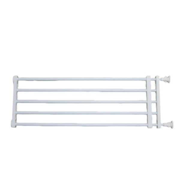 fastboy Transparent Dog Gate Extra Wide Retractable Pet Safety Gate Folding Retractable Stair Gates For Dogs white 24x56-100cm