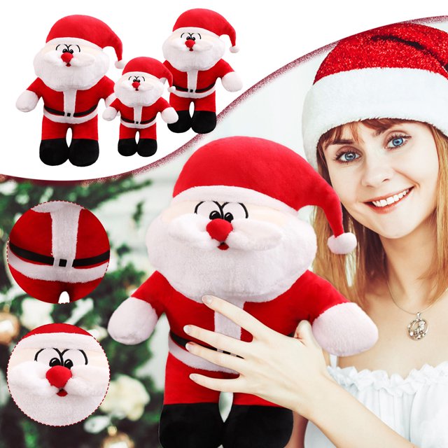 onlyliua Ofertas Del Día Liquidación Prime Muñeco de Papá Noel, Muñeco de Trapo, Regalo de Navidad