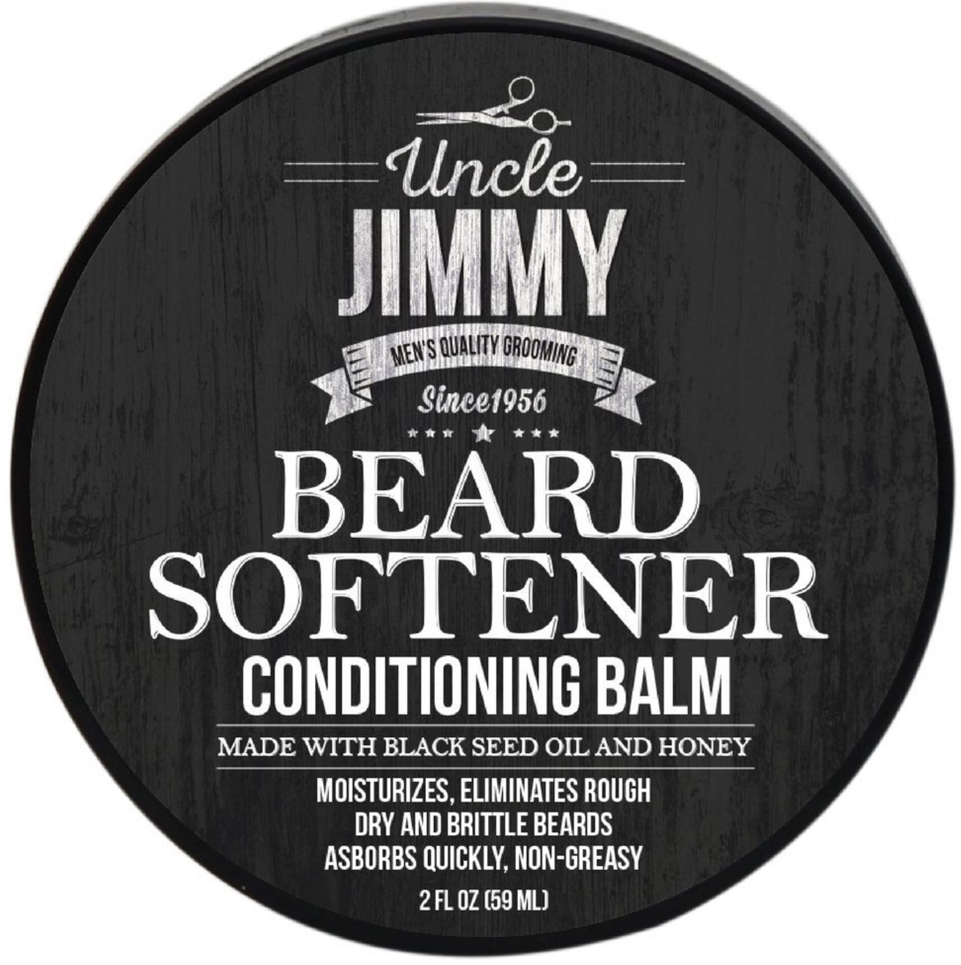 2 Pack - Uncle Jimmy Beard Softener Conditioning Balm 2 oz - Walmart
