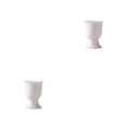 thumbnail image 2 of Cateissary Taza de desayuno para huevos resistente al calor, soporte para estante, tazas para beber, cocina multiusos para el hogar, comedor, Blanco 2piezas, 2 of 6