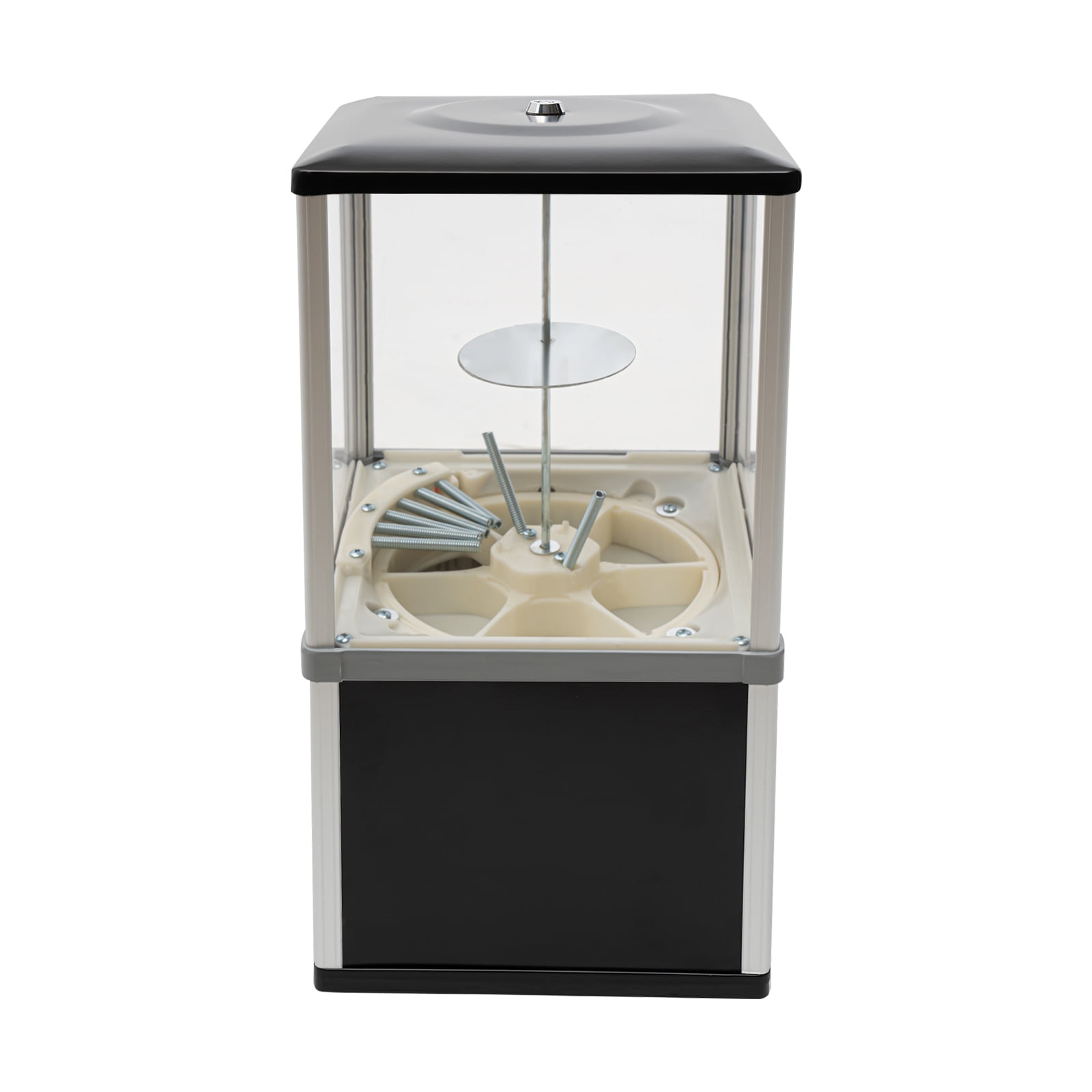 Commercial Gumball Machine,11.42”x10.24”x20.87” Candy Vending Machine for 1.18-2.17in Toys/Candies Gumball Bank for Game/Retail Stores