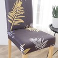 thumbnail image 3 of Funda de asiento lavable y extraíble para una elegante decoración de habitación, funda protectora para silla de comedor de hotel, 3 of 8