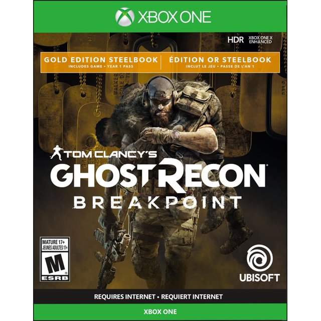 Jeu vidéo Tom Clancy's Ghost Recon Breakpoint Gold Steelbook Edition pour (Xbox One)