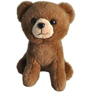 Wild Republic Brown Bear Plush, Stuffed Animal, Plush Toy, Gifts for Kids, Pocketkins, 5 Inches