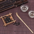 thumbnail image 2 of Bolsa Cuchara de té de bambú hecha a mano, 5 uds., palitos de cuchara Matcha, accesorios para la ceremonia del té JShteea Para Estrenar, 2 of 2