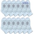 thumbnail image 2 of Yacht  Smith 12 Pairs Of Cotton Mid Size Ankle Socks Boys And Girls Bulk Value Pack Socks, 2 of 5