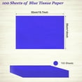 thumbnail image 4 of A house of tools 100 Sheets Blue Tissue Paper 14 x 20 Inches Blue Wrapping Paper Bulk for Weddings Birthday DIY Project Christmas, 4 of 14