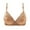 Beige, variant on ibuvkizy Woman's Comfortable Lace Breathable Bra Underwear No Rims