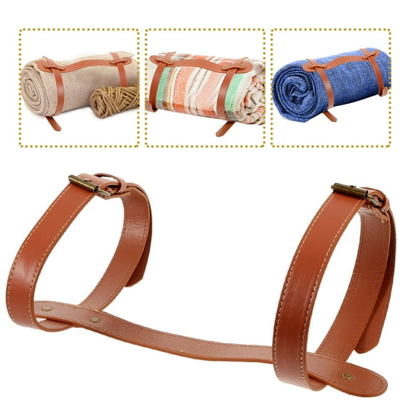 OHOIOLLA Picnic Blanket Carrying Strap 1Set in 61.0X23.0X0.2In for and Space Saving