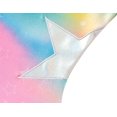 thumbnail image 4 of Leotardo de manga larga con estrellas brillantes para niñas Zaclotre, 4 of 5