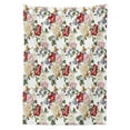 thumbnail image 3 of Ambesonne Spring Tablecloth Rectangular Table Cover, Lilacs Roses Flowers, 60"x90", Pale Pink Cream, 3 of 4
